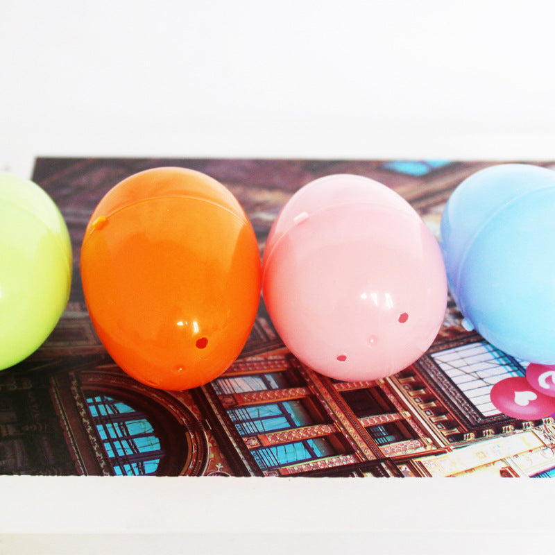 Colorful Plastic Easter Eggs Set Bowlift 1790594175