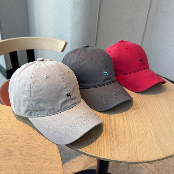Men's Casual Cotton Adjustable Baseball Cap Bowlift