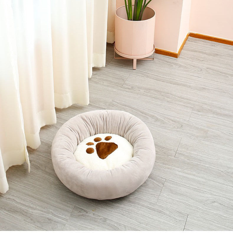 Cozy Round Dog Bed