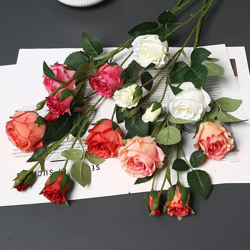 Realistic Faux Rose Stem