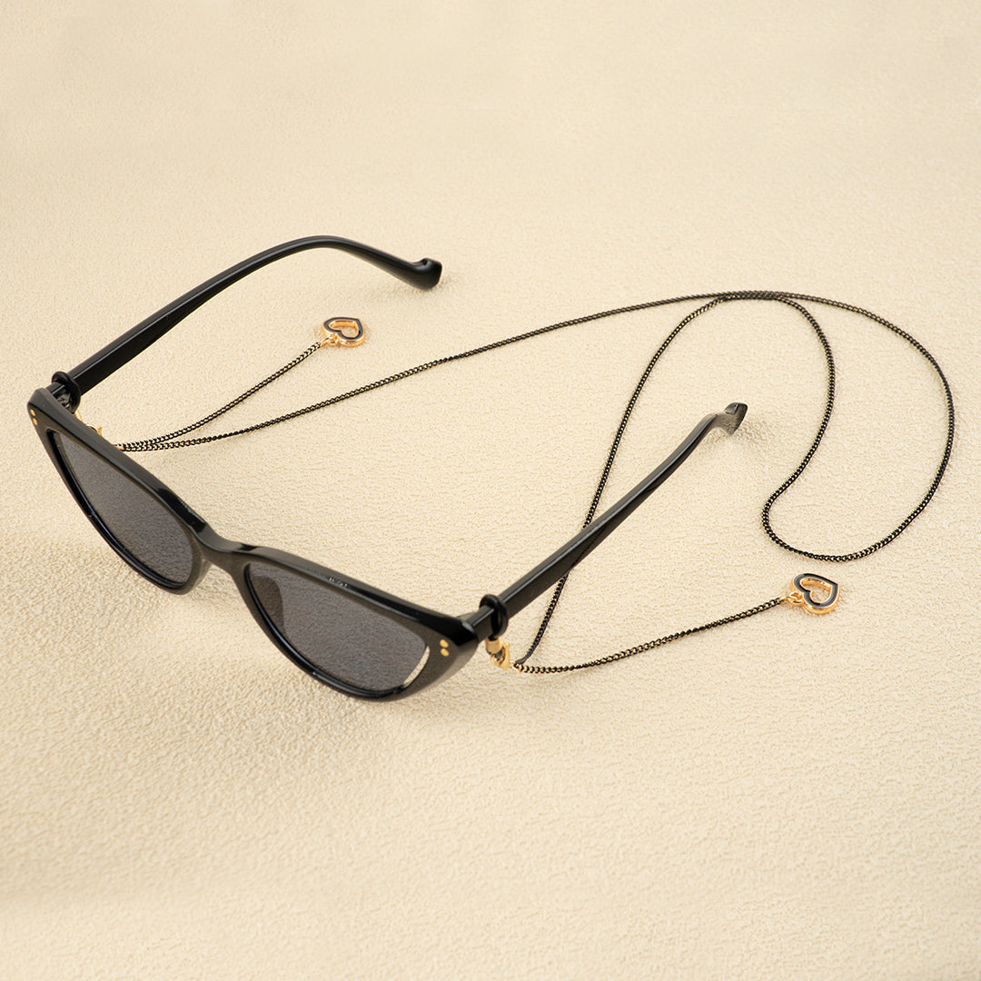 Heart Charm Eyewear Chain Bowlift