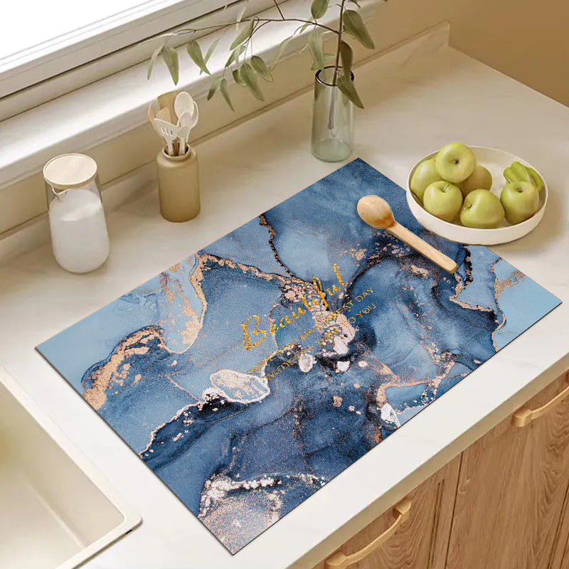 Abstract Geometric Kitchen Mat Bowlift