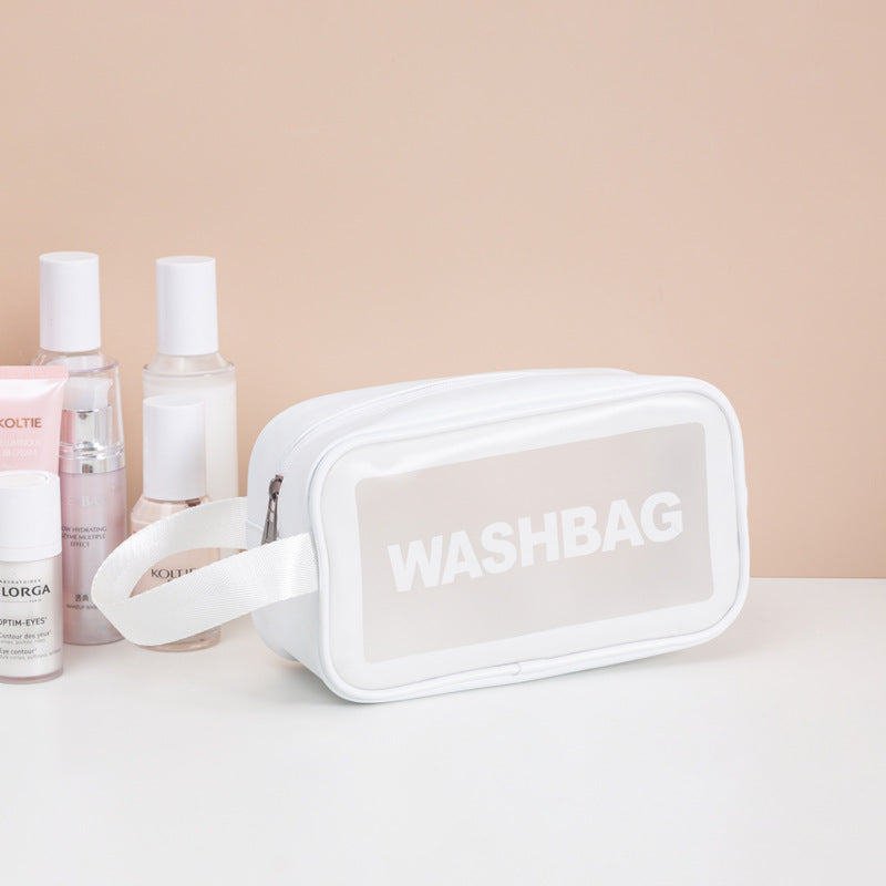 Transparent Travel Wash Bag Bowlift