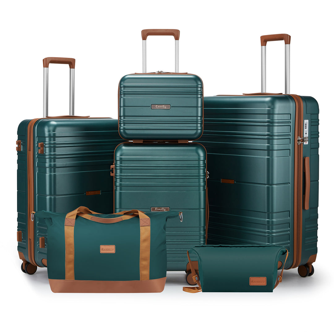 Unisex Premium Hard Shell Travel Luggage Set Bowlift