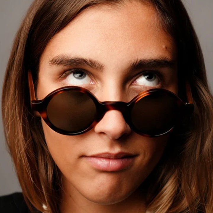 Women's round sunglasses with innovative design and UV protection Bowlift