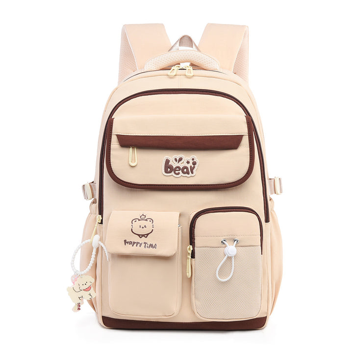 Playful Character-Themed Backpack Bowlift