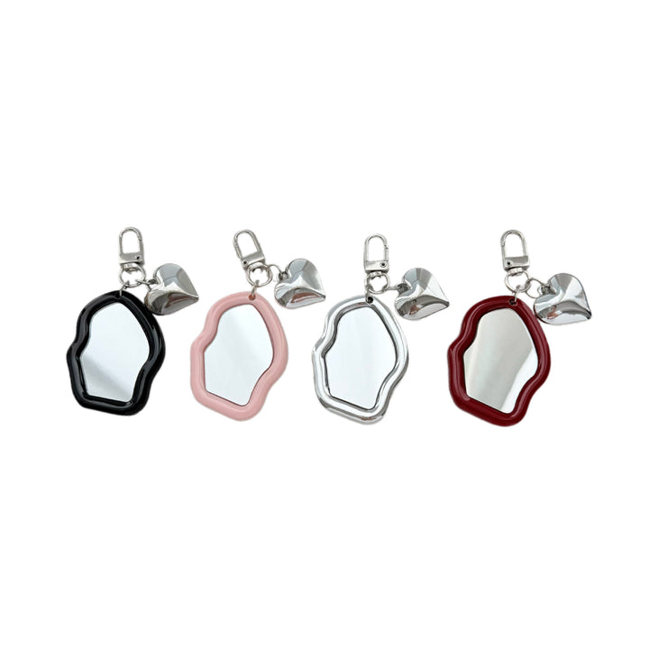 Creative Mirrored Keychain Bowlift