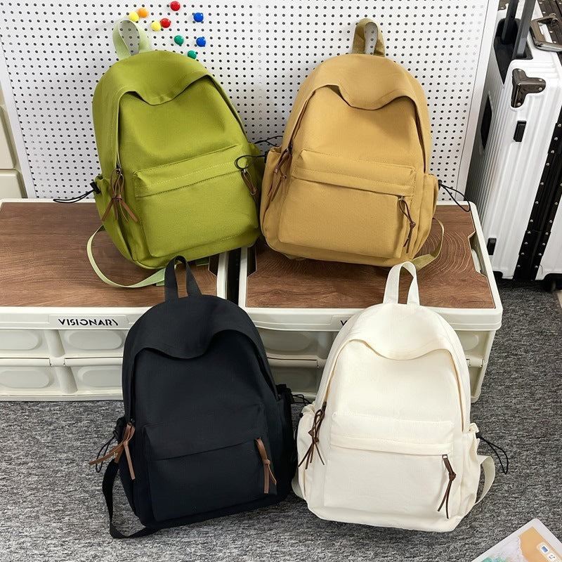 Casual Durable Canvas Backpack Bowlift