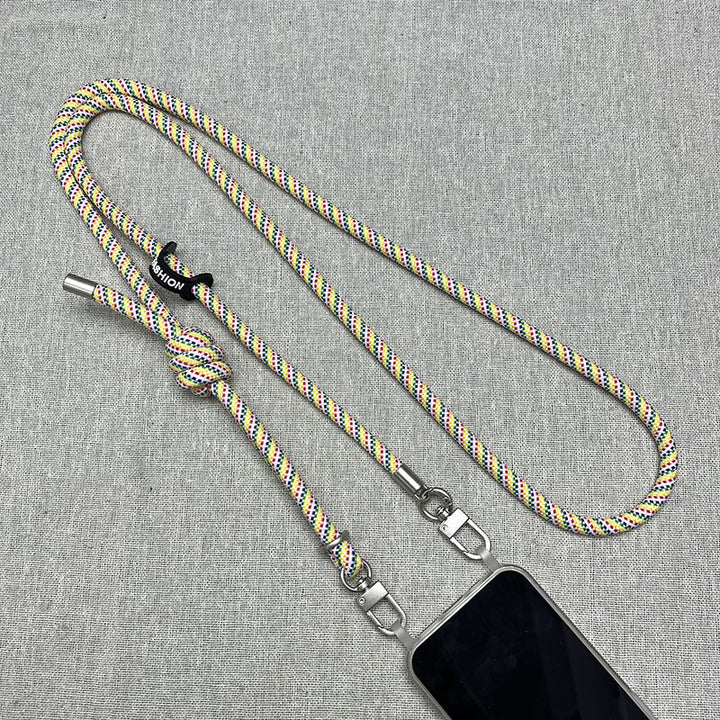 Adjustable Phone Lanyard Strap with Metal Clips Bowlift