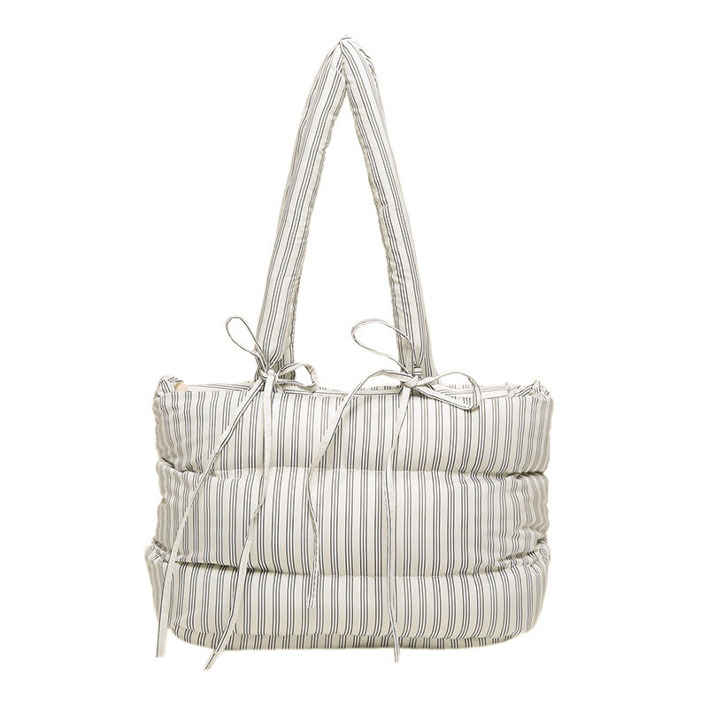 Fashionable tote bag with padded design Bowlift