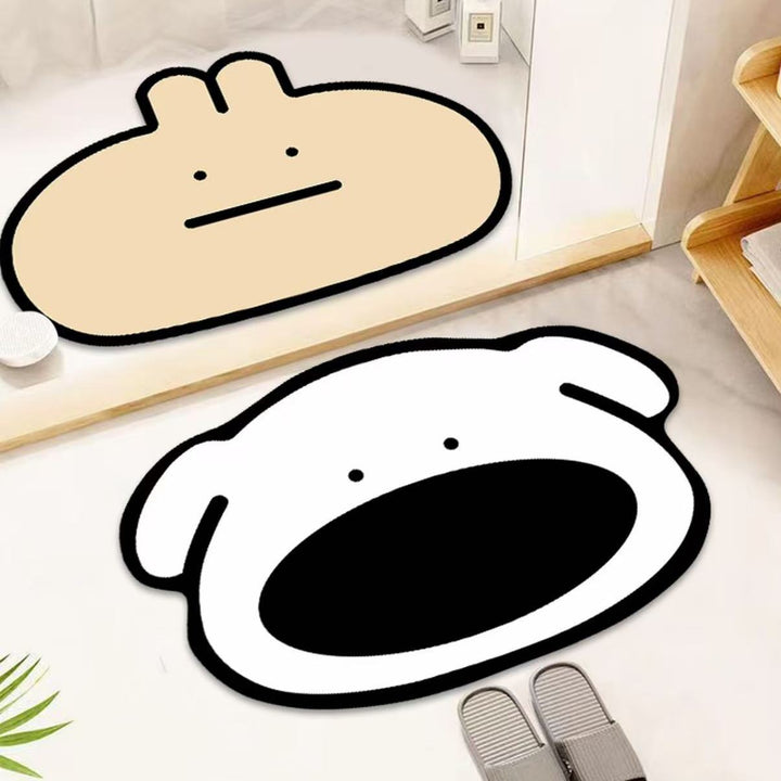Playful Animal-Themed Bath Mat