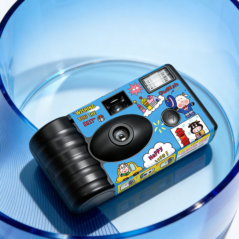 Playful Graphic Instant Photo Camera Bowlift