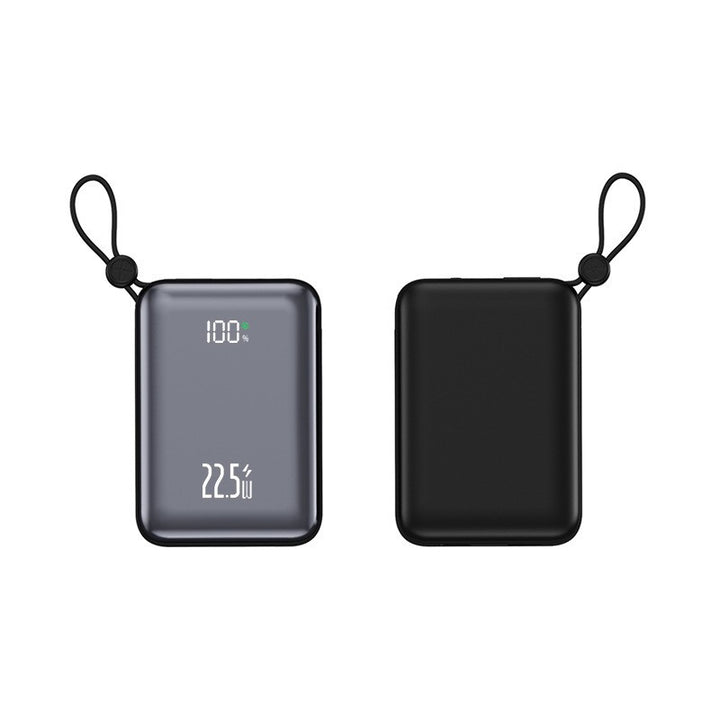 Portable power bank with intelligent LED display and high-speed charging Bowlift