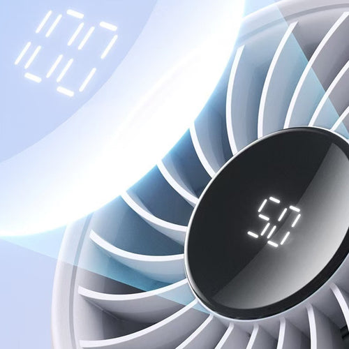 Rechargeable Clip-On Mini Desk Fan Bowlift