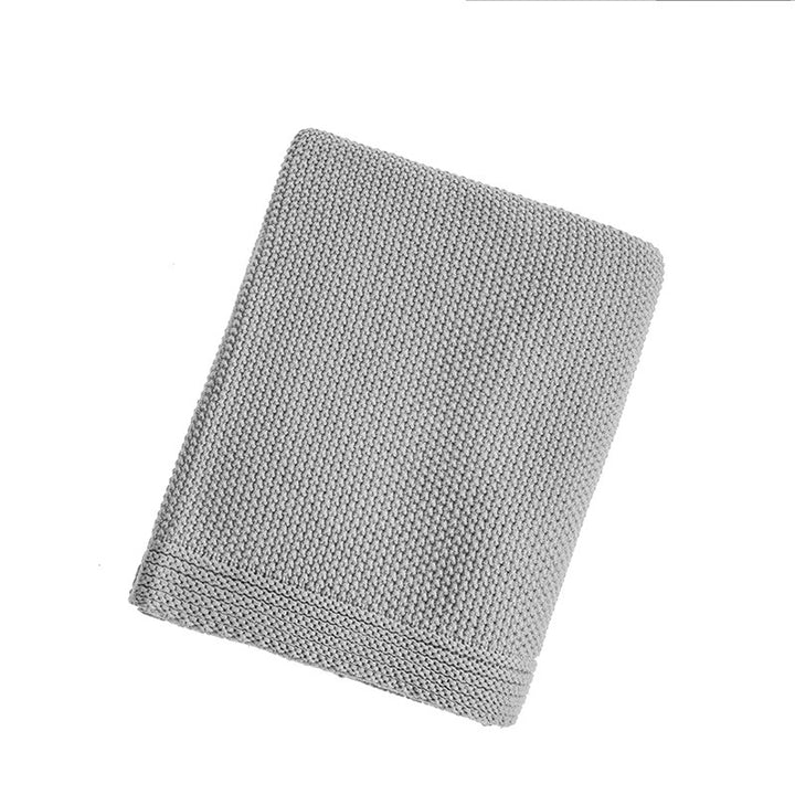 Cozy Knitted Throw Blanket Bowlift
