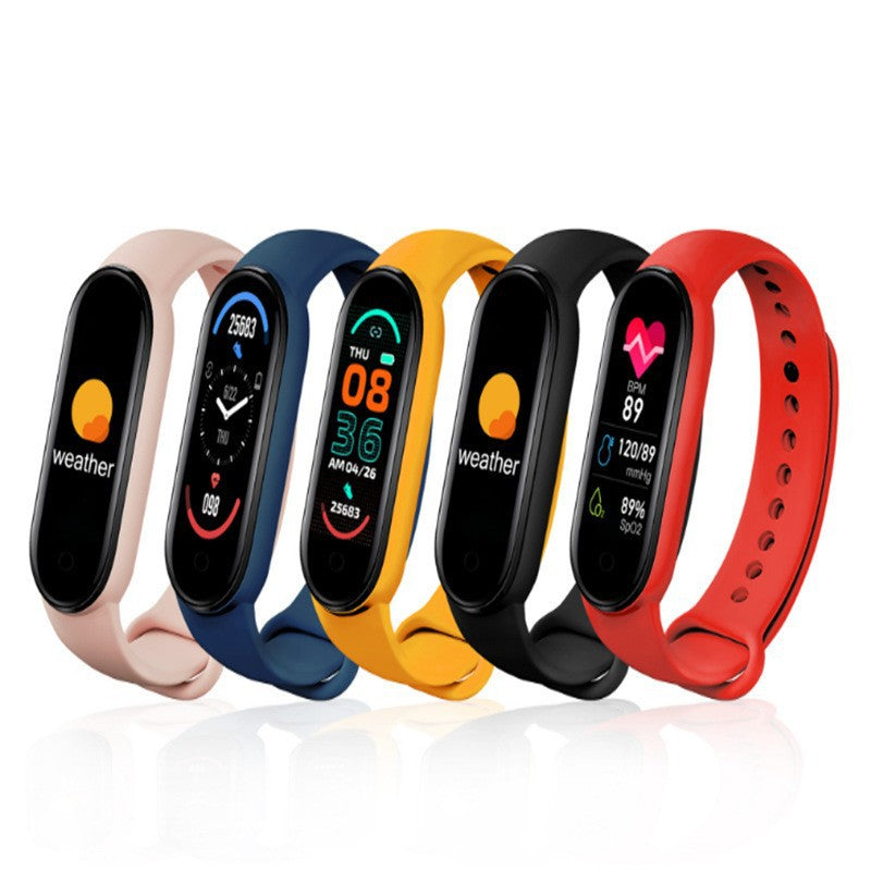 Advanced smart fitness tracker with full touch OLED display and multi-sensor health monitoring Bowlift