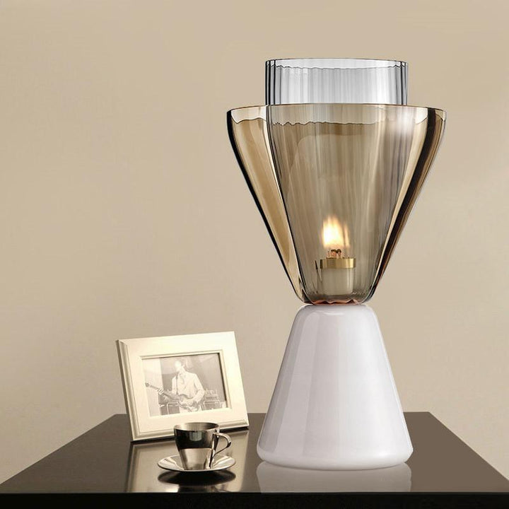 Contemporary Transparent Table Lamp