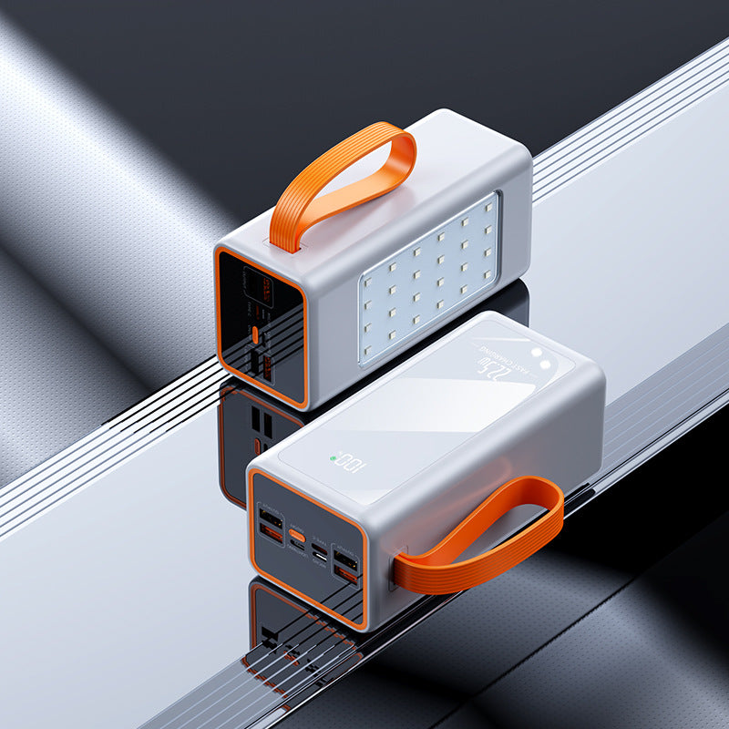 portable Multi-USB Powerbank with LED light Bowlift