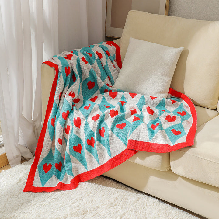 Bohemian Patterned Throw Blanket Bowlift