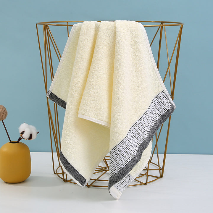 Care Towel With Stylish Stripe Pattern Bowlift