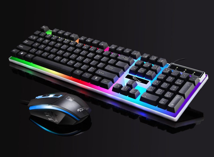 RGB Gaming Keyboard and Precision Mouse Set Bowlift