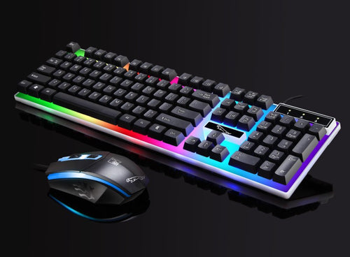 RGB Gaming Keyboard and Precision Mouse Set Bowlift