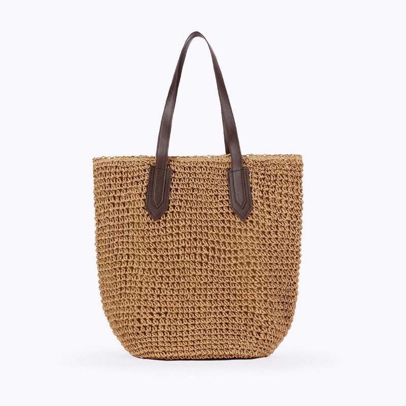 Versatile Woven Beach Bag Bowlift