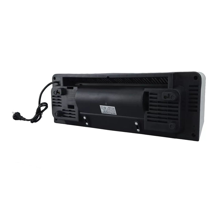 Unisex One Size Plug-in Flat Wall Heater with Digital Thermostat and Remote Control Bowlift