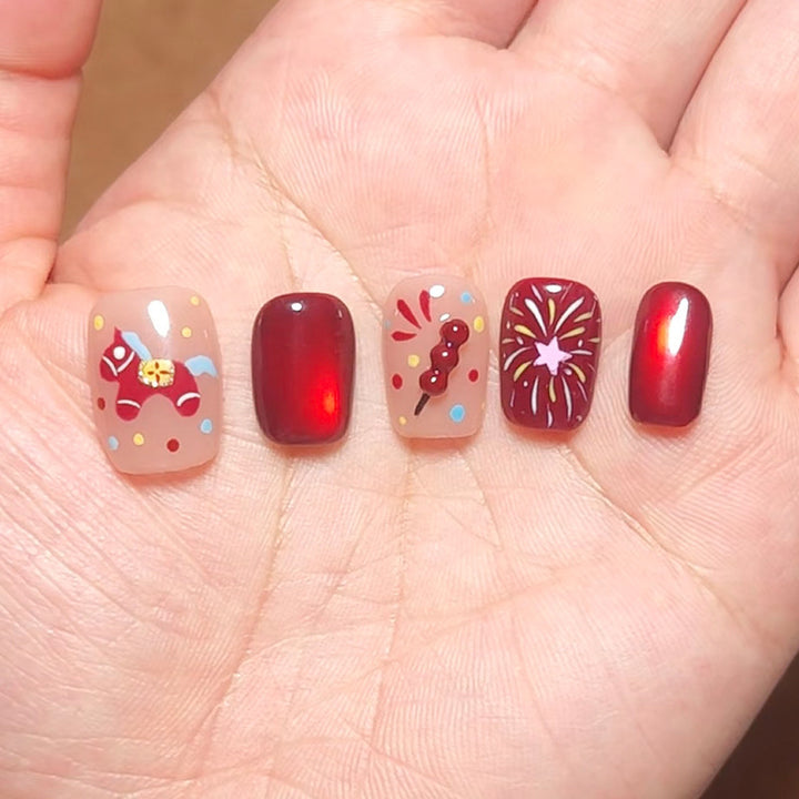 Artistic Theme Nail Art Set Bowlift