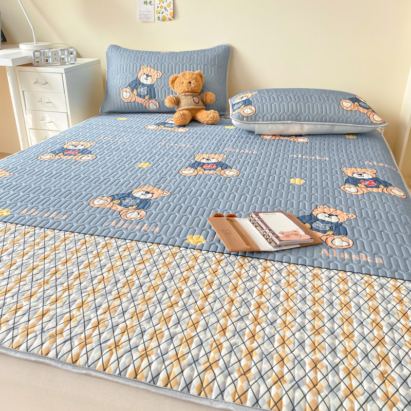 Playful Rainbow Mattress Protector