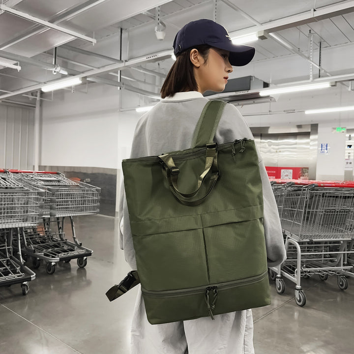 Urban shopping trolley with organized storage Bowlift