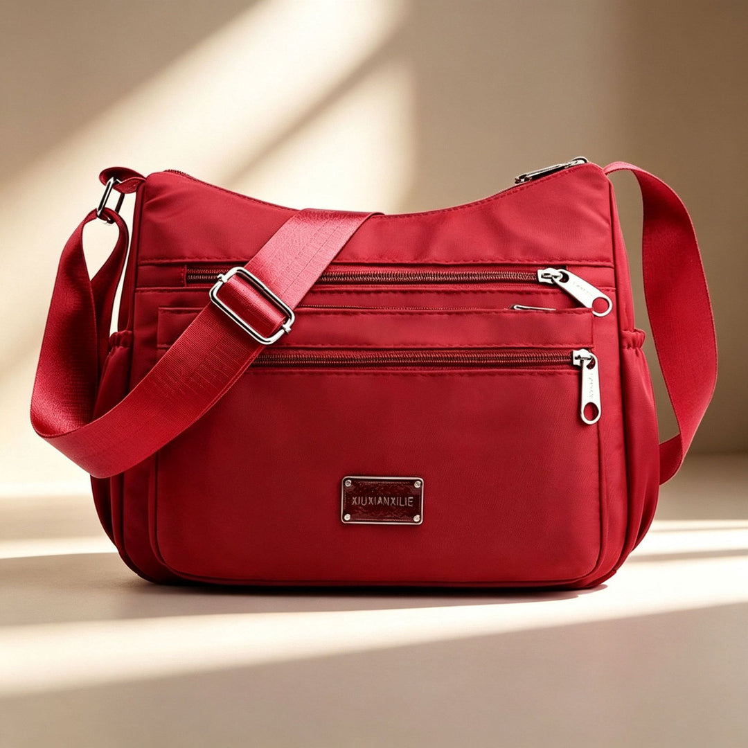 WoMulti-Pocket Crossbody Handbag
