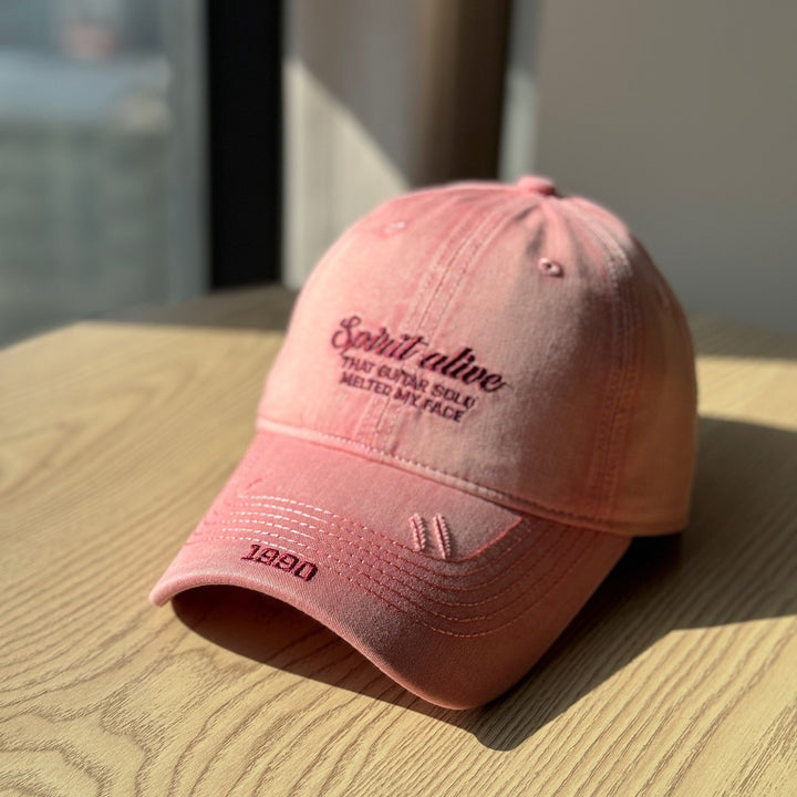 Men's Casual Distressed Cap Bowlift