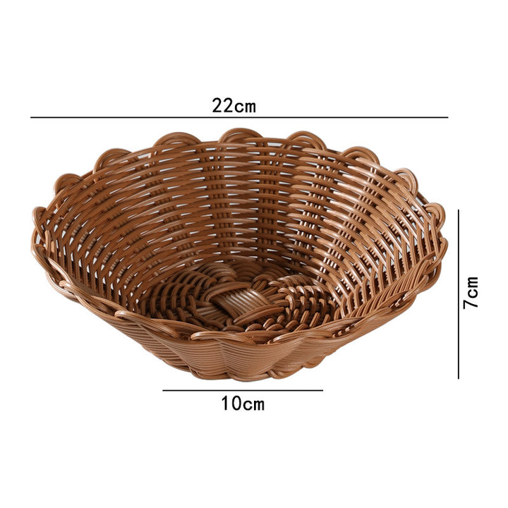 Stylish Decorative Woven Fruit Bowl Bowlift