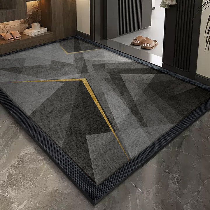 Geometric Pattern Non-Slip Area Rug