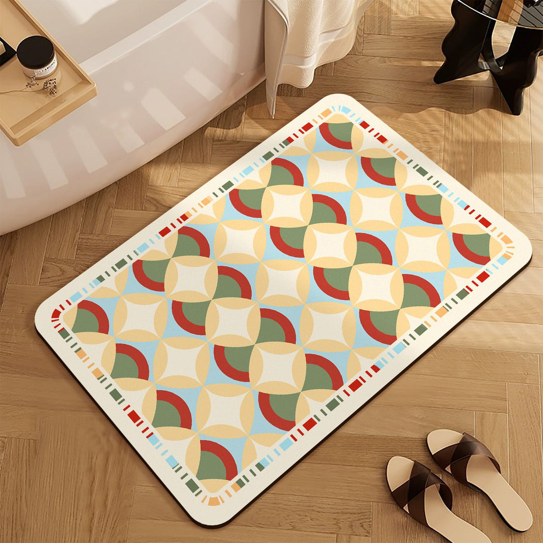 Decorative Bath Mat Bowlift