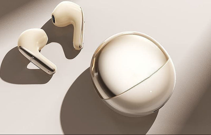 Noise-Canceling True Wireless Earbuds Bowlift