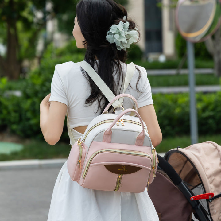 Multi-Functional Baby Care Diaper Backpack Bowlift