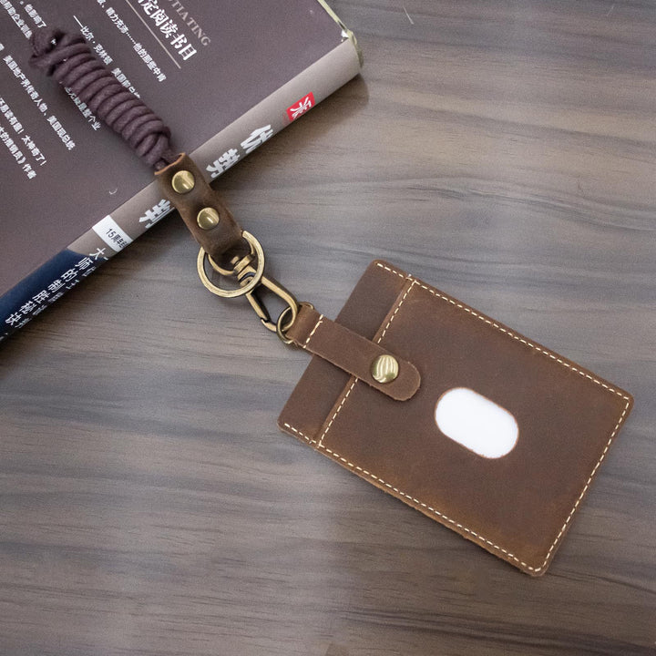 RFID-Blocking Leather ID Card Holder Bowlift