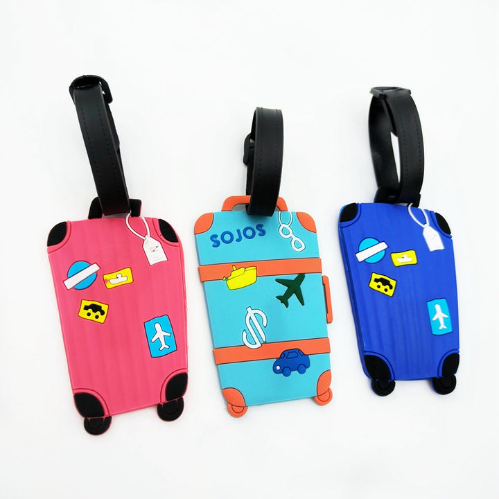 Travel-Themed Luggage Identifier Bowlift