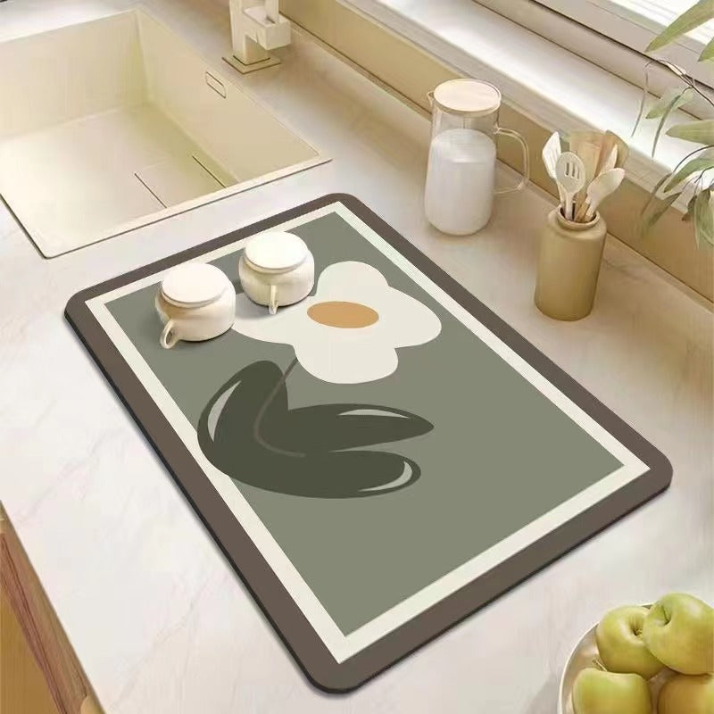 Decorative Kitchen Floor Mat Bowlift