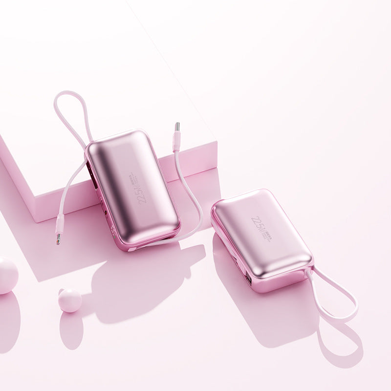 Portable power bank with innovative charging function and portable design Bowlift
