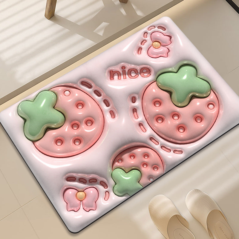 Cute Cartoon-Themed Area Mat