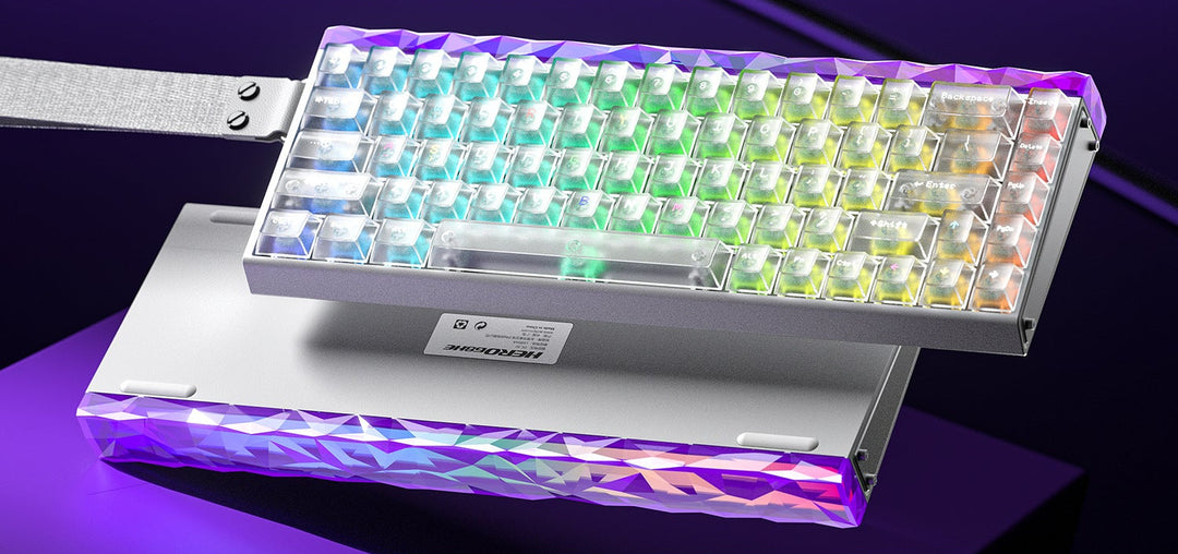 Wireless Mechanical Gaming Keyboard with Advanced RGB Features Bowlift