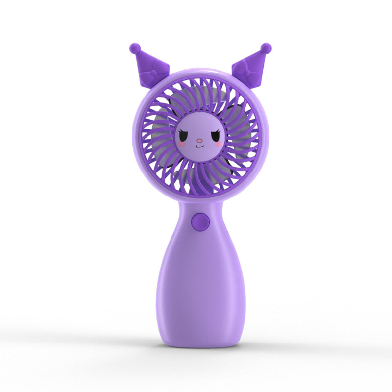 Women's Portable Hand Fan in Creative Cat Design Bowlift