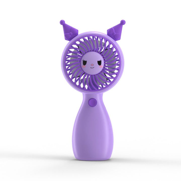 Women's Portable Hand Fan in Creative Cat Design Bowlift