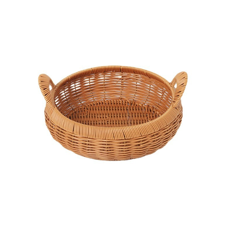 Artisan Woven Storage Basket Bowlift