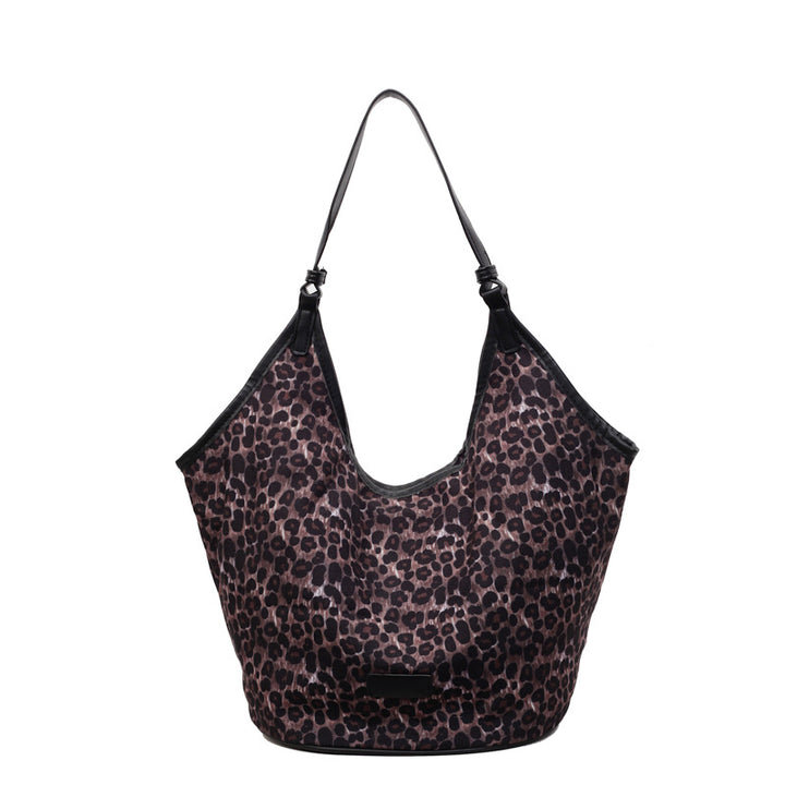 Casual Leopard Print Hobo Bag Bowlift
