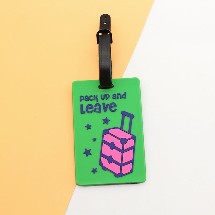 Unisex creative luggage tag in bus design Bowlift