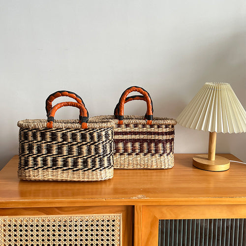 Handwoven shopping basket Bowlift